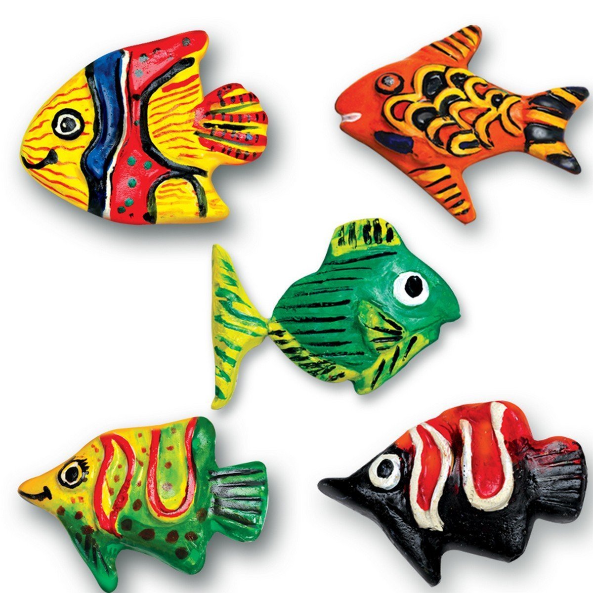 MOULD & PAINT - DINOS AND FISH 9 MOULD & PAINT - DINOS AND FISH