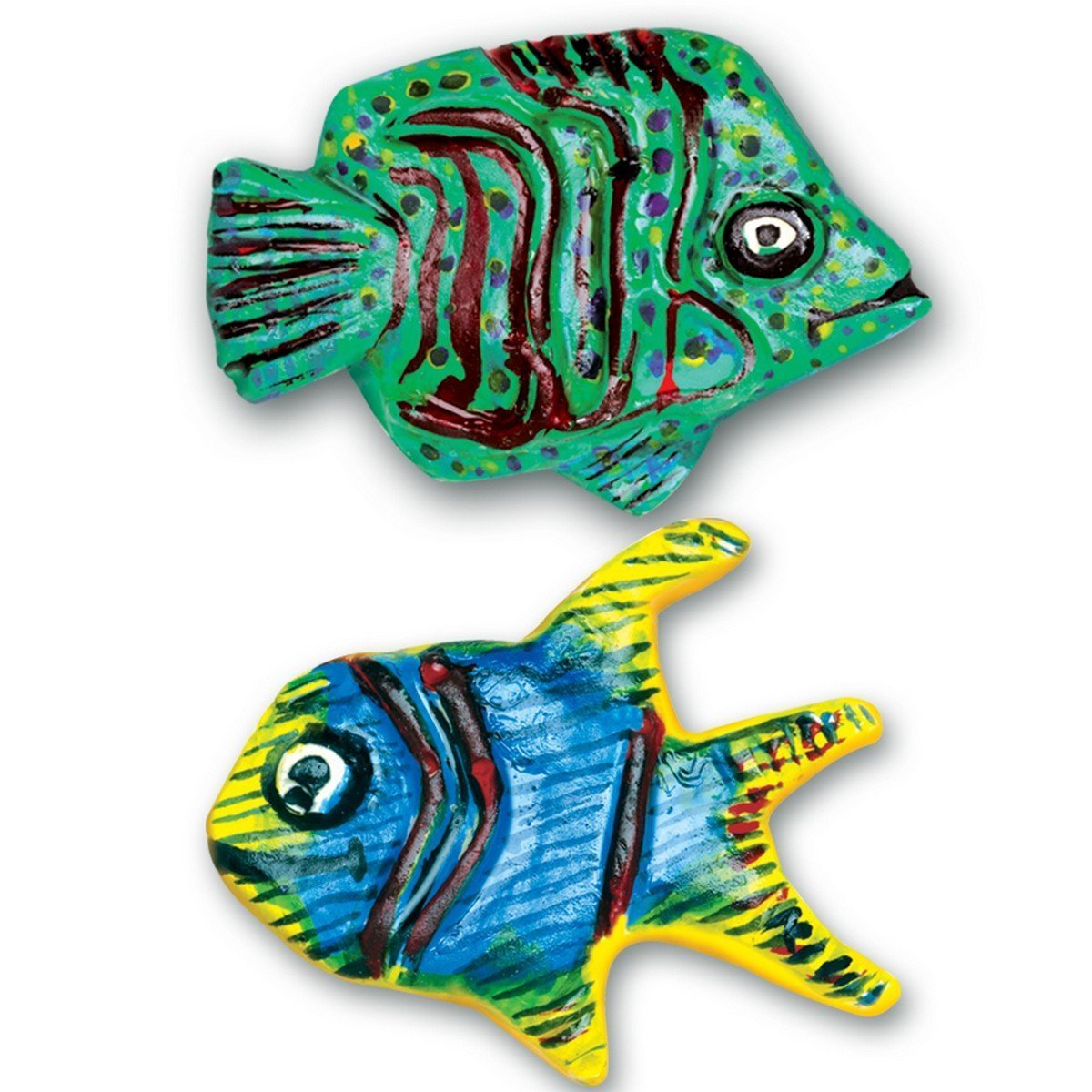 MOULD & PAINT - DINOS AND FISH 8 MOULD & PAINT - DINOS AND FISH