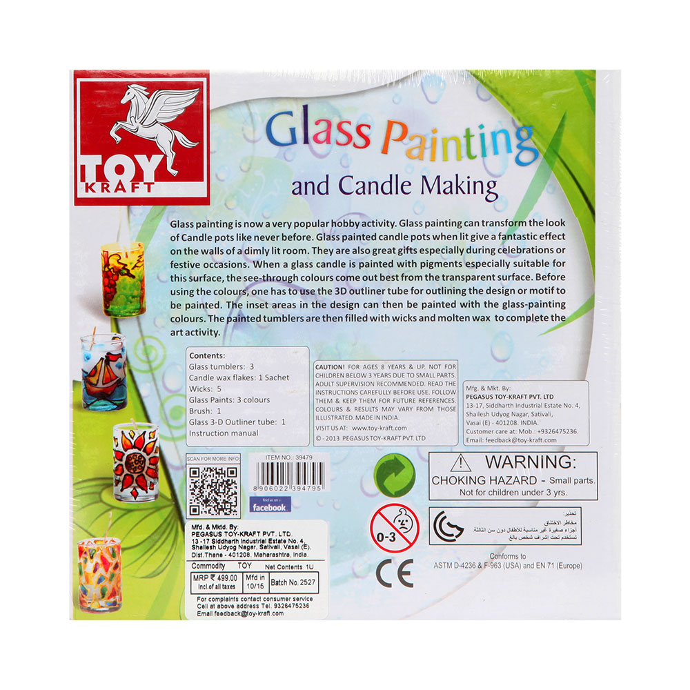 GLASS PAINTING AND CANDLE MAKING 2 GLASS PAINTING AND CANDLE MAKING